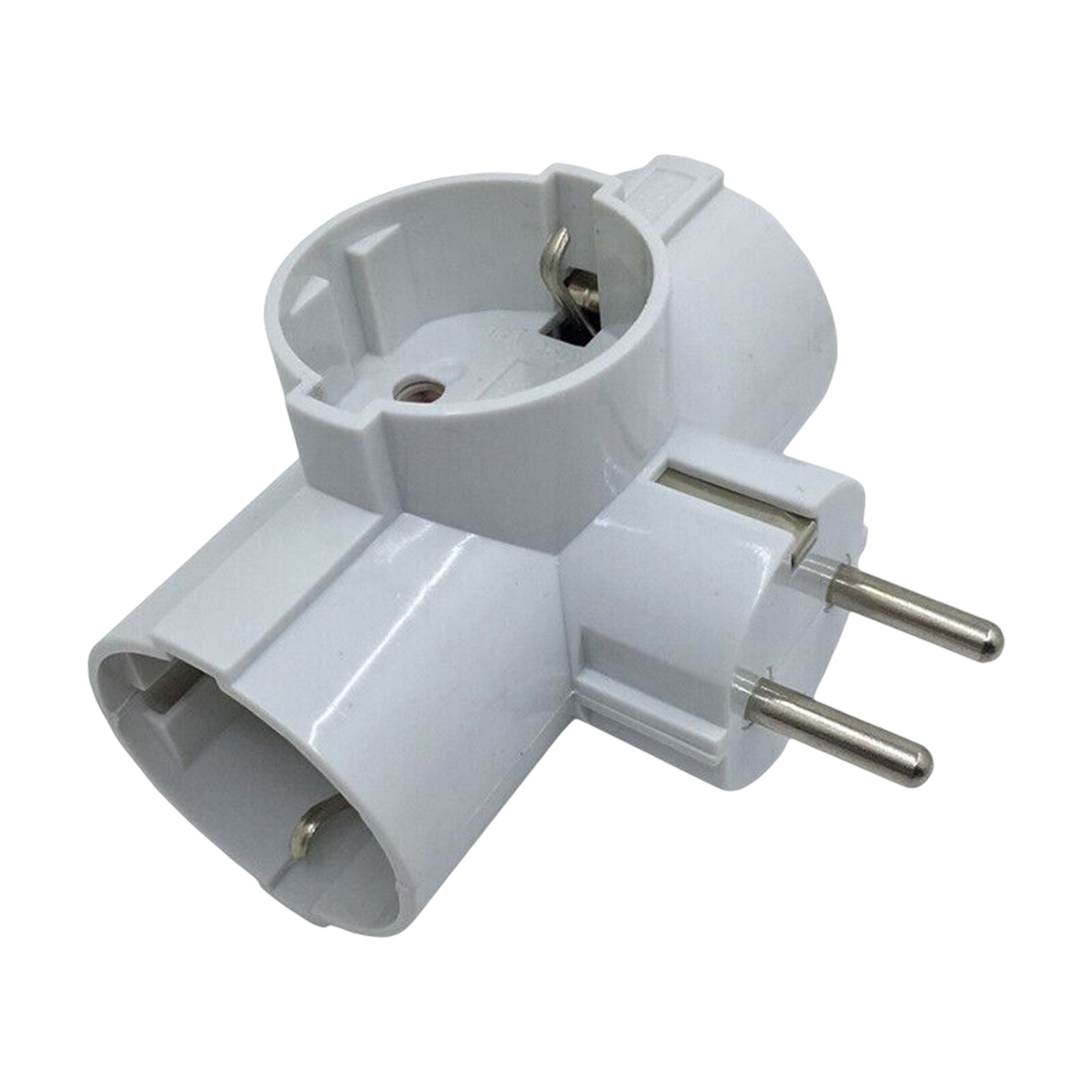 3Fach EU Steckdose Dreifachstecker Adapter Mehrfachstecker