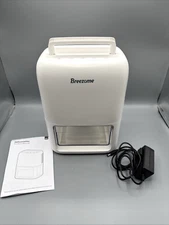 60 OZ Dehumidifier for Home, Dual-Semiconductor Quiet Dehumidifier