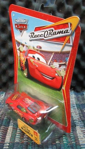 DISNEY PIXAR CARS , CACTUS LIGHTNING MCQUEEN , #6 , RACE O RAMA BOX O - Picture 3 of 6
