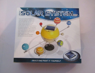 JOHNCO THE SOLAR SYSTEM KIT MOTORIZED EDUCATIONAL 10 YRS + UNUSED SEALED