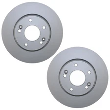 Bison Performance Pair Front Coat 280mm Brake Rotors for Elantra Kona Forte Soul