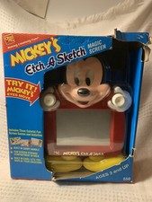 Mickey's Etch a Sketch Ohio Art 1991 NIB SEALED 