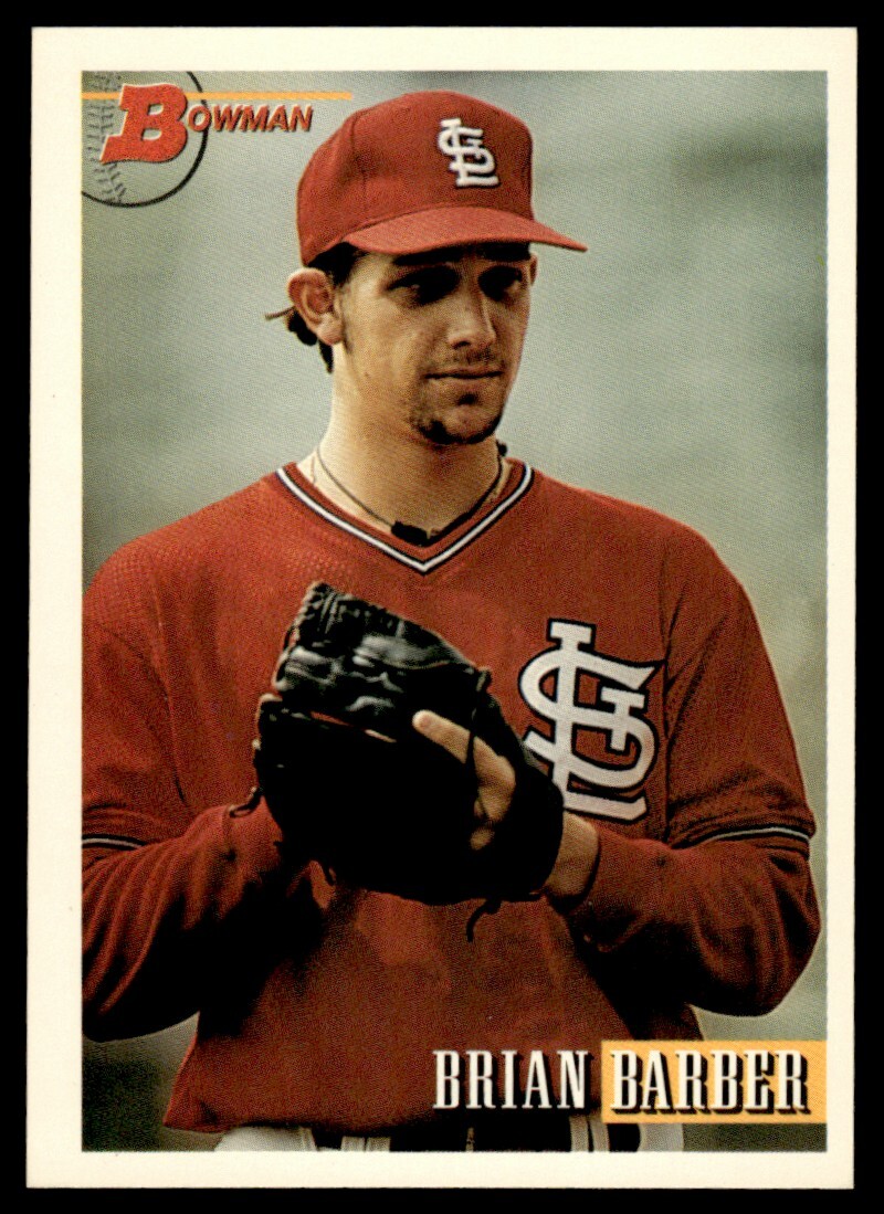BALDMAN☯️ 1993 Bowman #136 Brian Barber St. Louis Cardinals | eBay