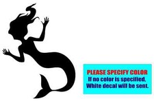 Beautiful Mermaid 39 Vinyl Decal Sticker Car Truck Window Bumper Various sizes