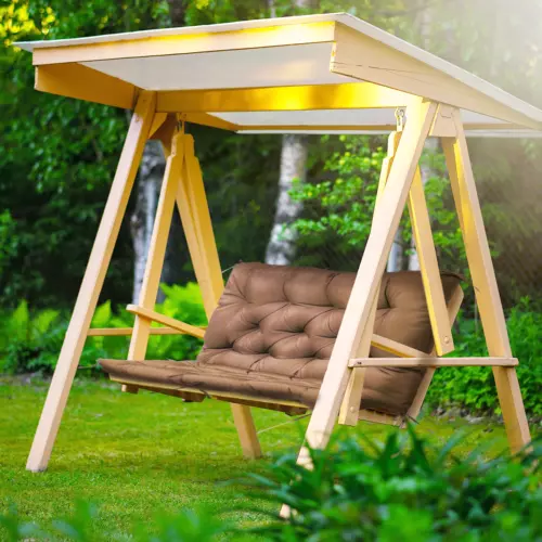 Outdoor Schaukelstuhl Sitzkissen Bankkissen Wasserdicht für Garten Hinterhof - Bild 29 von 96