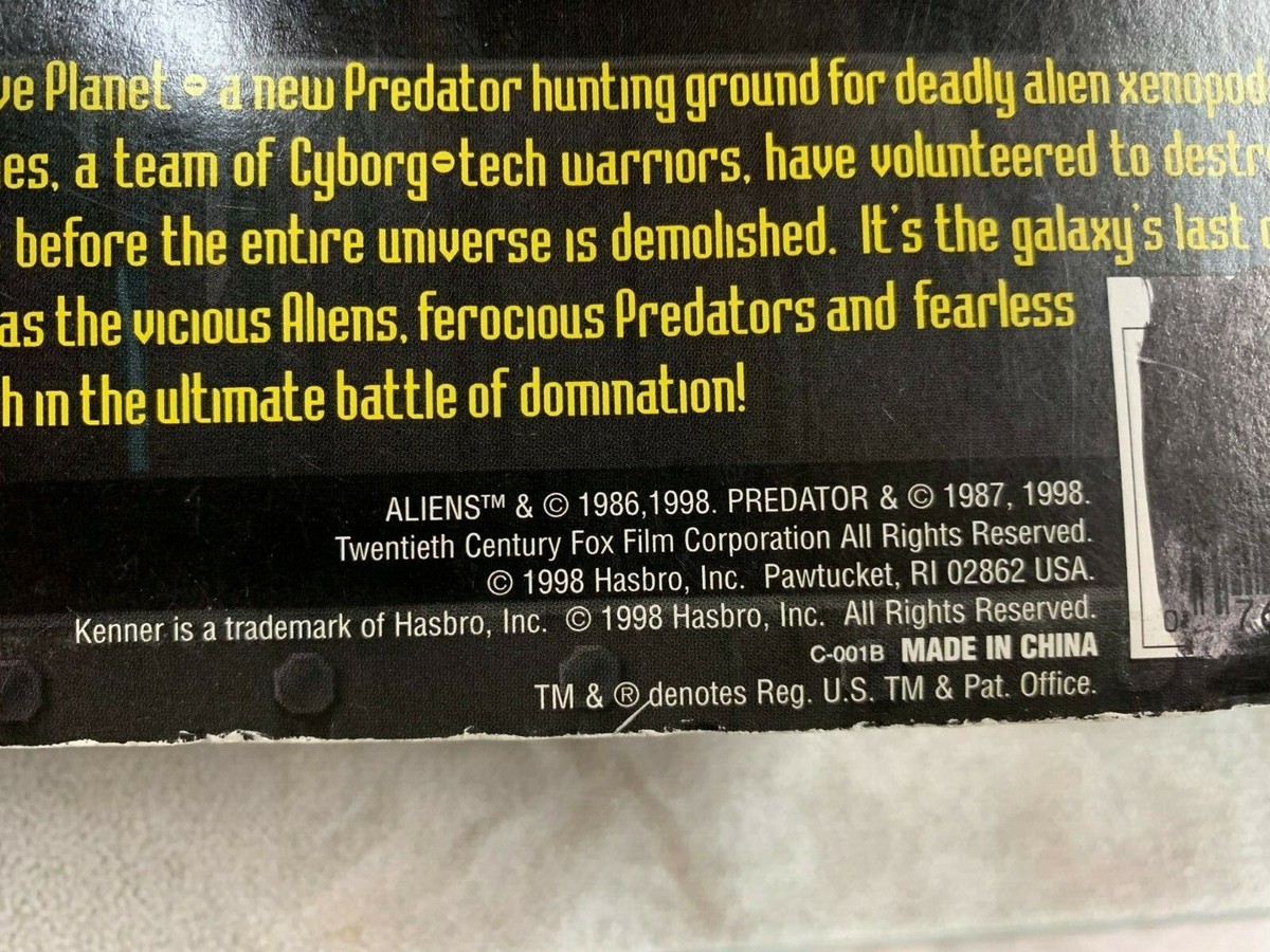 Vintage 1998 Kenner Aliens Hive Wars Hive Warrior Fierce Attacker