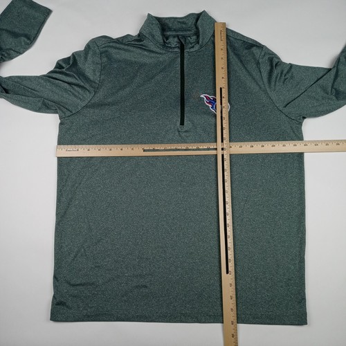 ANTIGUA Tennessee Titans 1/4 Zip Pullover Lightweight NFL Football Men's Large - Picture 6 of 9