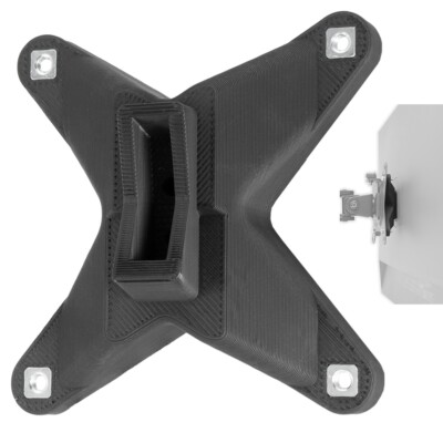 HP Z24f, Z27 G3 Monitor VESA Adapter - 75x75mm - inkl. Schrauben