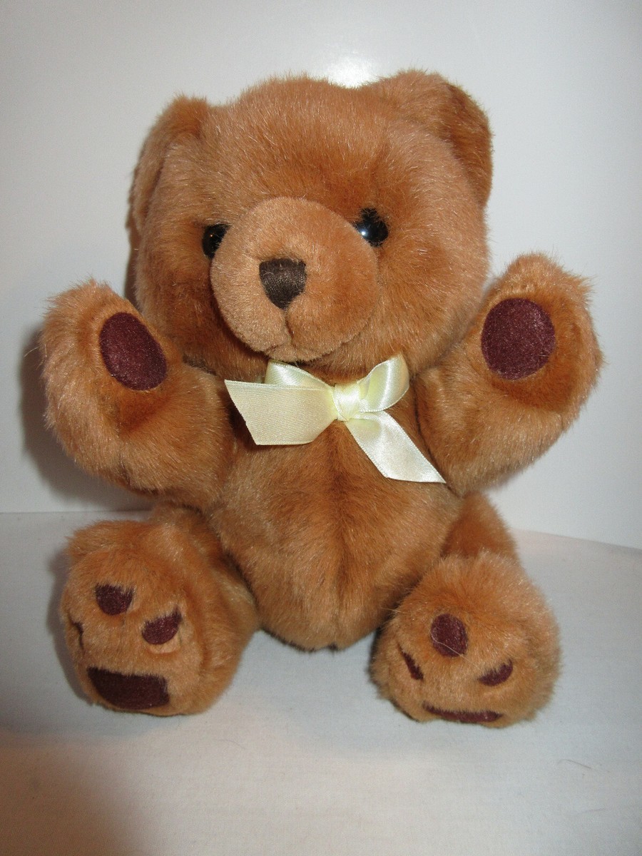 RARE Vintage 10” RUSTY by RUSS Plush 70's Brown Teddy Bear Stuffed