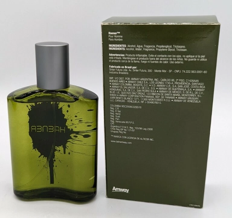 Haener by AMWAY RARE Eau Toilette Agua de Tocador 100ml | eBay
