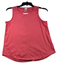 Members Mark Workout Tank Top Womens size Medium Pink Stretch Sleeveless NWOT