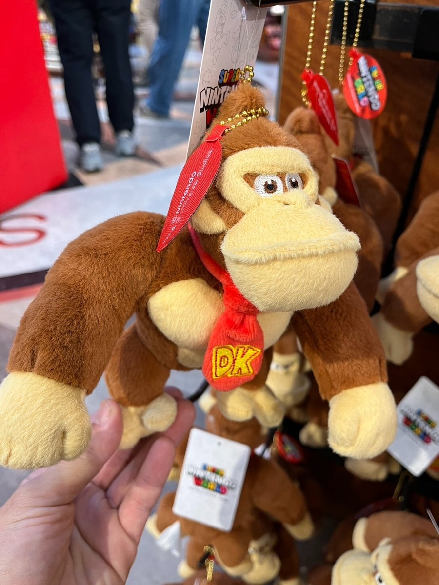 Nintendo Donkey Kong Keychain ドンキーコング USJ Donkey Kong Plush keychain Universal Studios Japan Super