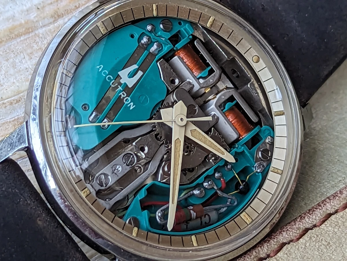Accutron spaceview hotsell ebay