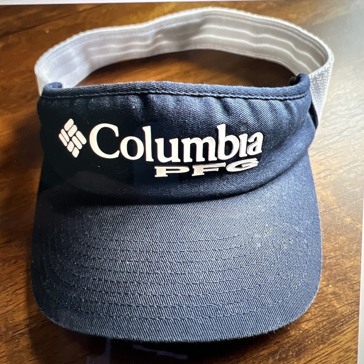 Columbia PFG Women's Visor FLEXFIT Navy White