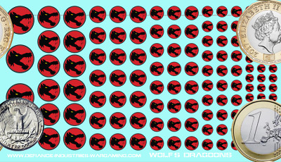 Battletech Premium Waterslide Decals - Mercenary Factions & Units