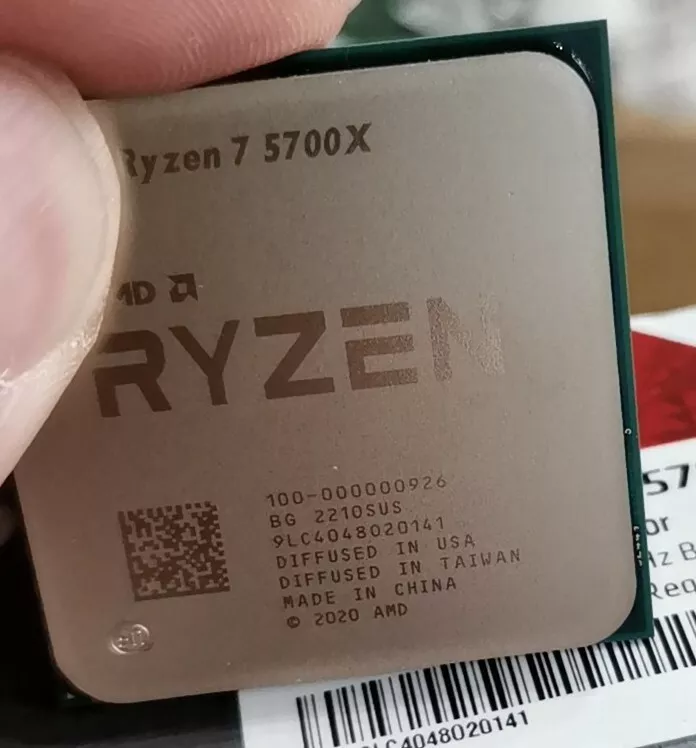 AMD Ryzen 7 5700X 3.4 GHz 8-Core AM4 Desktop CPU Processor R7 5700X