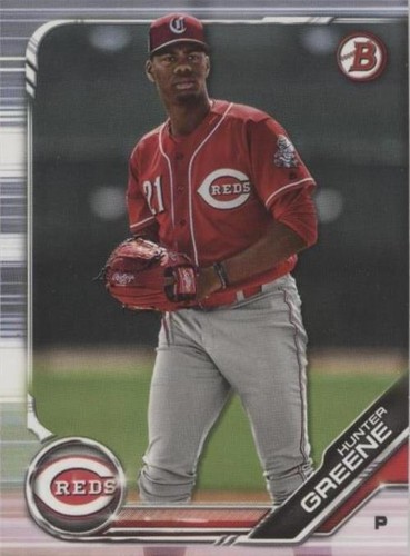 HUNTER GREENE 2019 - 21 BOWMAN 4 Lot Free Ship | eBay