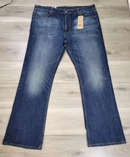 Levi's 527 Jeans Men's 42X32 Dark Wash Slim Boot Cut New