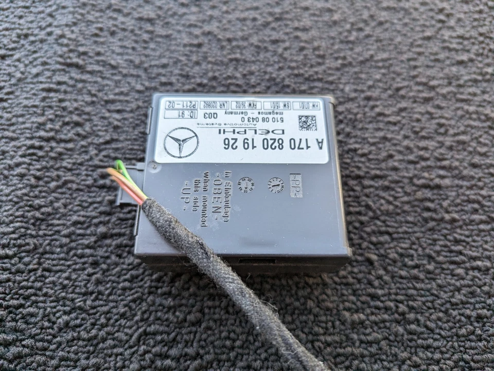 Módulo de control de alarma antirrobo Mercedes Benz SLK320 - A1708201926 - ENVÍO GRATUITO Foto 3 de 4