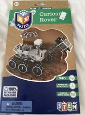 Play Visions 3D Puzzle Curiosity Rover ~ New