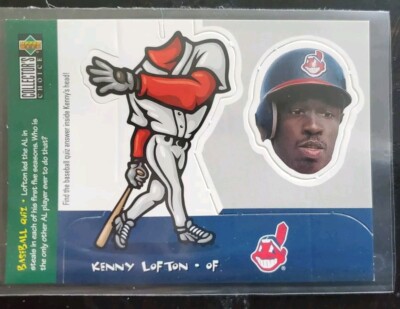 1998 Collector's Choice Mini Bobbing Heads #11 Kenny Lofton MINT