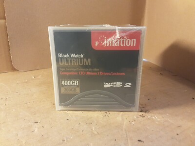 その他 Imation Black Watch ULTRIUM 400GB 200GB Imation Black Watch Ultrium 2 Data Cartridge 200/400GB,5-Pack,New