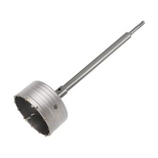 Fresa muro a tazza 125 mm asta prolunga 60 cm attacco trapano sds plus