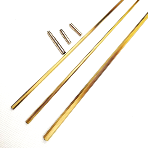 ZHUSRODS Flame Bamboo Fly Rod Blanks 7'6"5wt/Rod Building/nickel silver