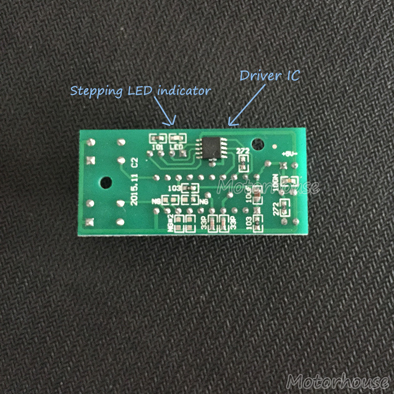 DC 5v 2-phase 4-wire stepper motor Driver CCW CW control for small ...