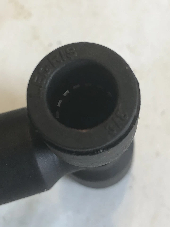 NEW Legris Push-In Union Tee 3/8" Tube x 3/8" Tube x 3/8" Tube Nylon - Image 2 of 2