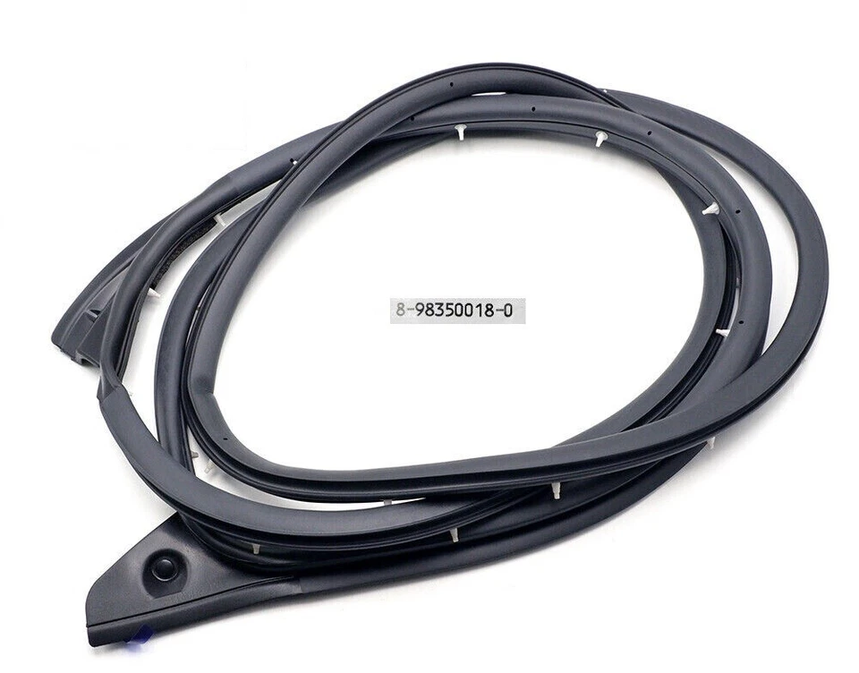 4PCS Replacement Door Seal Set Fits Isuzu Dmax 2012 - 2019 (Dual Cab) - image 3 of 4