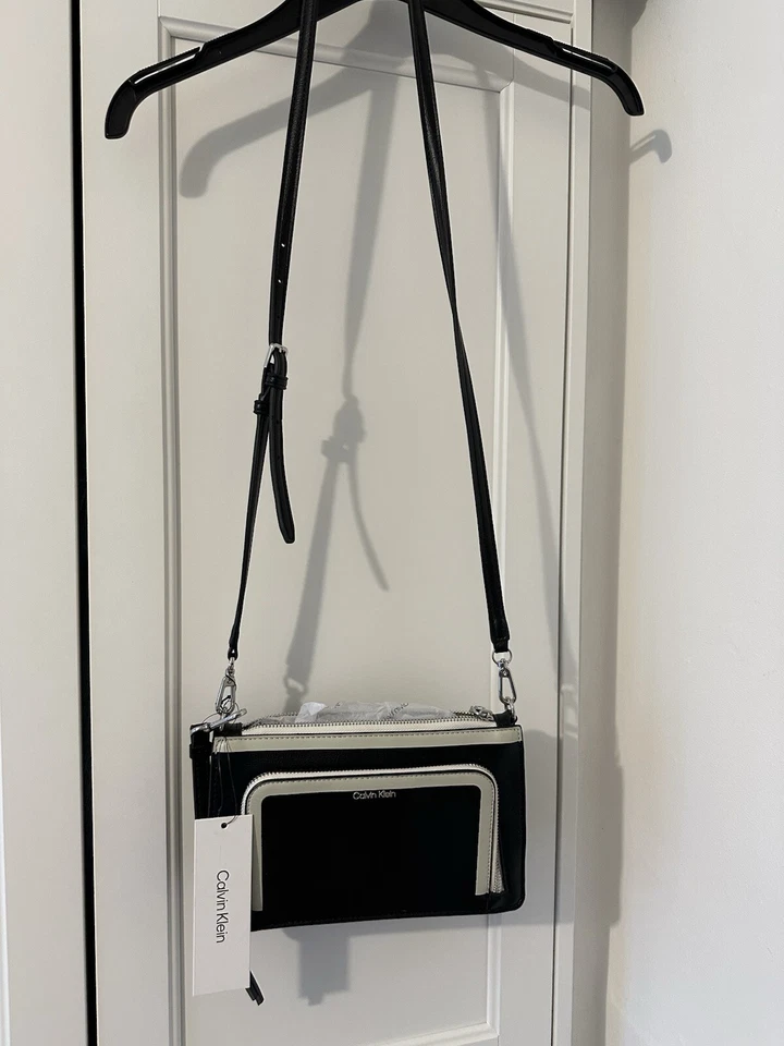 Brand New Calvin Klein Crossbody Black/White Bag - Image 2 of 4