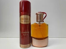 CRUISER 2 pcs SET by LOMANI 3.3 oz EDP Spray + DEODORANT SPRAY.  DISCONTINUED. 