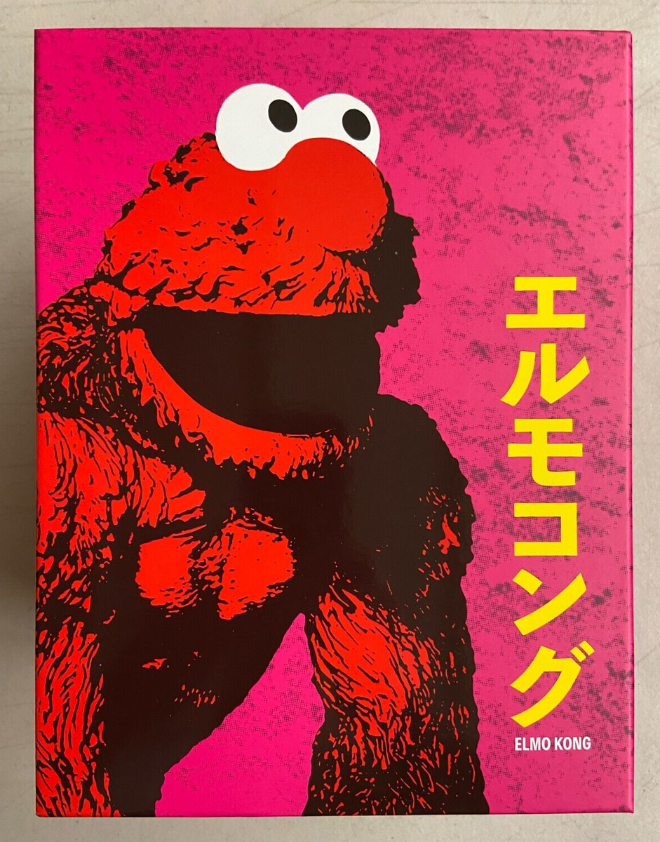 BNG Bottleneck Gallery Elmo Kong Mash Up Figure Statue - Sesame