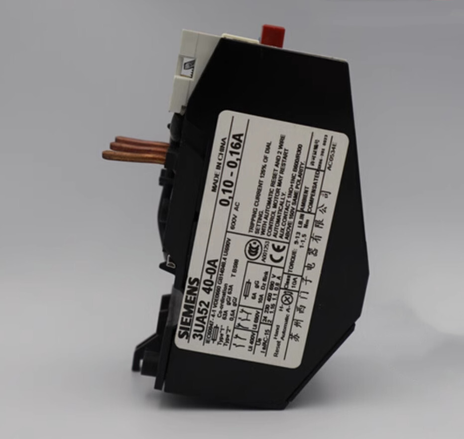 Relè Sovraccarico Termico SIEMENS 3UA5240 – Varianti 0A/0C/0E/0G/0J