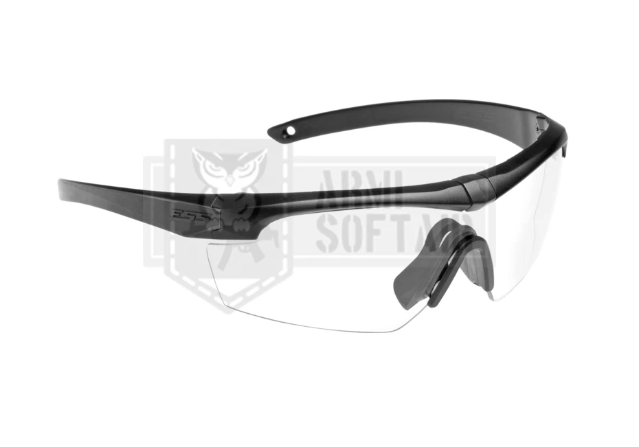 ESS OCCHIALI TATTICI DA COMBATTIMENTO CROSSAIR ONE TRASPARENTI