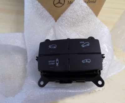 NEW MERCEDES-BENZ ML W166 LOWER CONTROL PANEL SWITCH BLOCK A1669051351 ORIGINAL