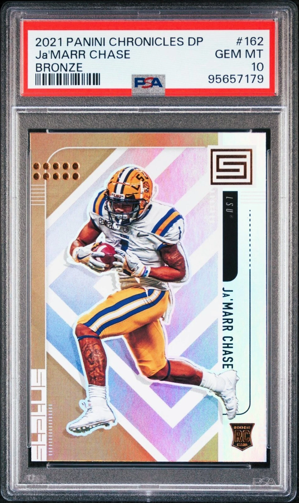 JaMarr Chase Panini Chronicles Draft Picks #162 Bronze