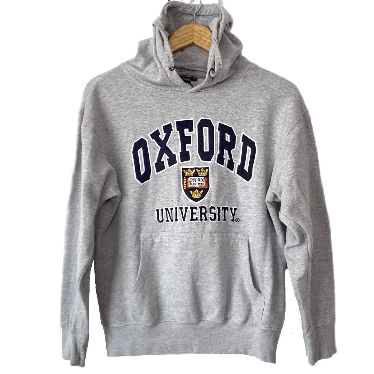 Official OXFORD UNIVERSITY Hoodie Sweatshirt Gray Pullover Official OXFORD UNIVERSITY Hoodie Sweatshirt Gray Pullover