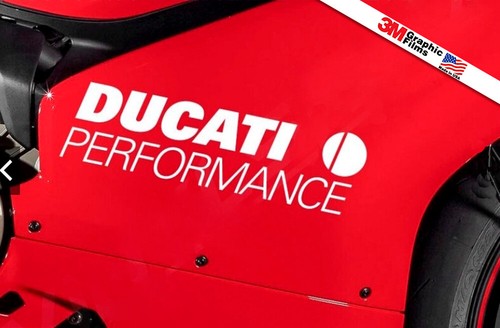Ducati Performance fairings carenado decals X2 vinyl adesivi autocollants ステッ - Foto 6 di 10