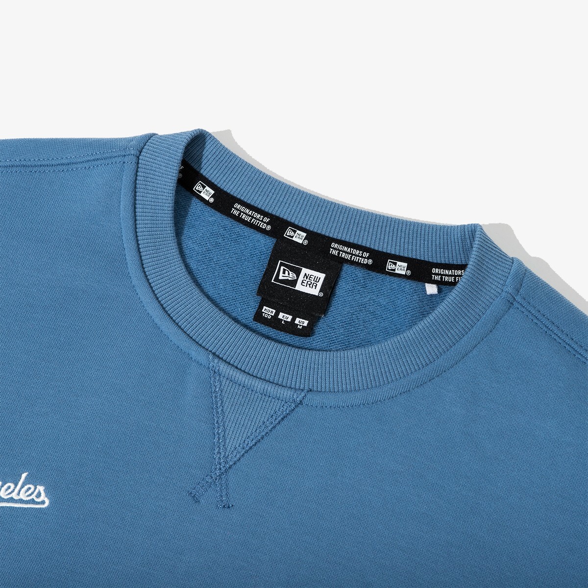 New Era MLB LA Dodgers Color Two-Tone Sweatshirt, Quiet