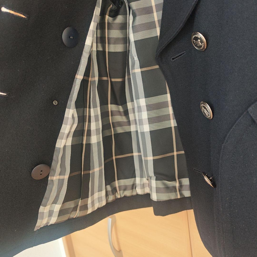 BURBERRY Blue Label Pea Coat Jacket Blouson Women Size 36 Nova