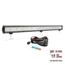 42" 300W LED Light Bar - Triple Row Spot Flood Beam Off - 42" 300 Wiring