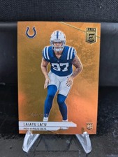 2024 Panini Donruss Elite Rookies #160 - Laiatu Latu RC Orange /399