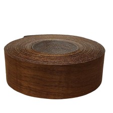 Teak Wood Veneer Edge Banding Roll, 2''x 50 Ft,Pre-glued Iron On Edging Band ...