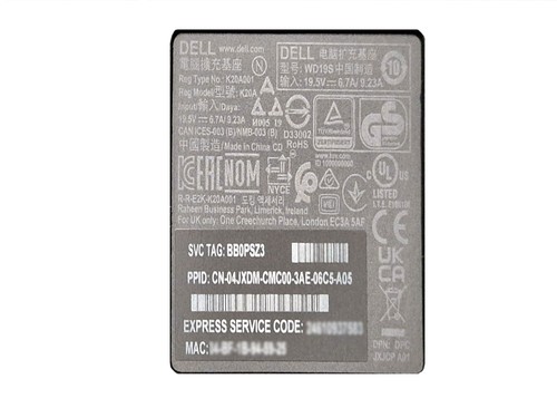 Dell Latitude 13 (5320) Original Dockingstation WD19S USB-C 3 Port Replikator in - Bild 4 von 5