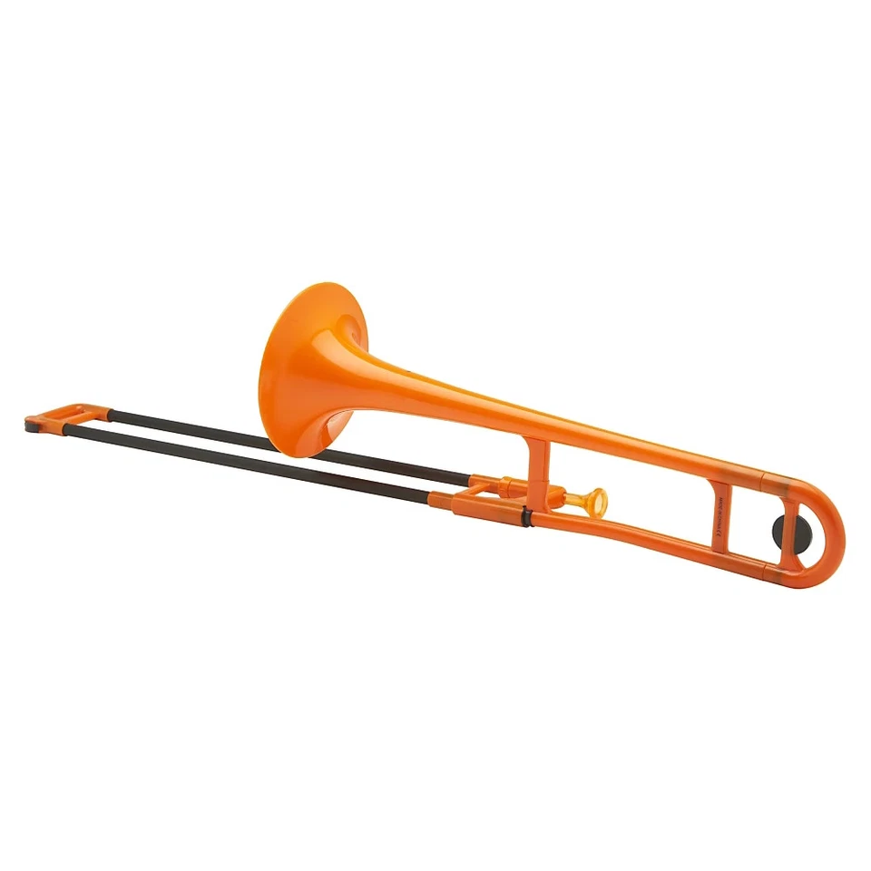 Trombón de plástico naranja pBone Foto 2 de 4