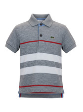 Image of Lacoste Kids Grey Polo Shirt