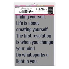 Dina Wakley Schablone - Create Yourself MDS87687