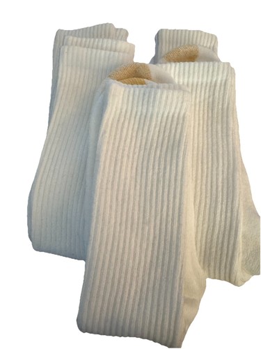 DORADO PUNTERA Harrington Crew Calcetines Zapato para Hombre, 10-13 - Blanco - Paquete de 5 - Imagen 4 de 4